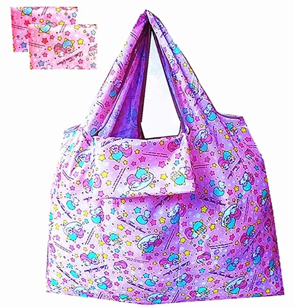 Kerr's Choice Lightweight Portable Grocery Bag Large Capacity Shopping Bag Durable Reusable Tote Bag Travel Accessories - 