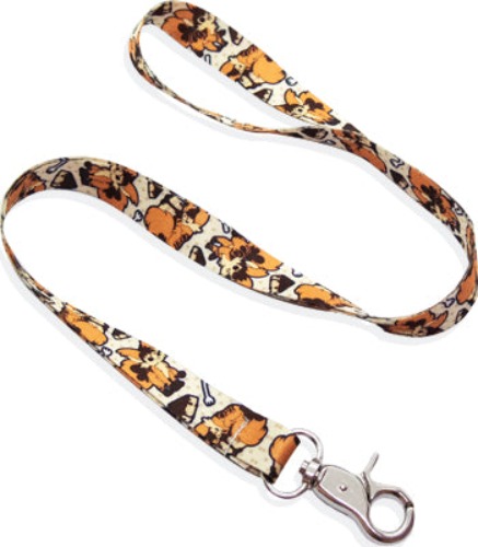Marble Cake Fox Lanyard - Marble Cake Fox Lanyard