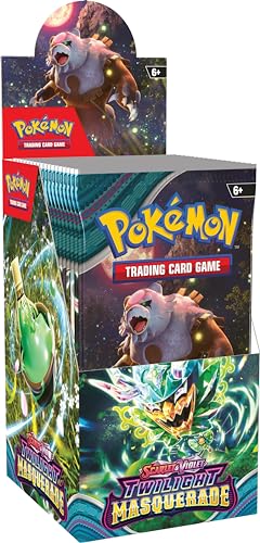 Pokémon TCG: Scarlet & Violet—Twilight Masquerade Booster Display Box (18 Boosters)