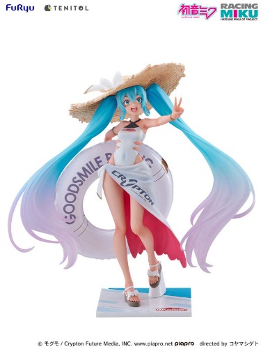 Vocaloid - Hatsune Miku - Tenitol - Racing Miku 2024 Tropical Ver. (FuRyu) - Brand New