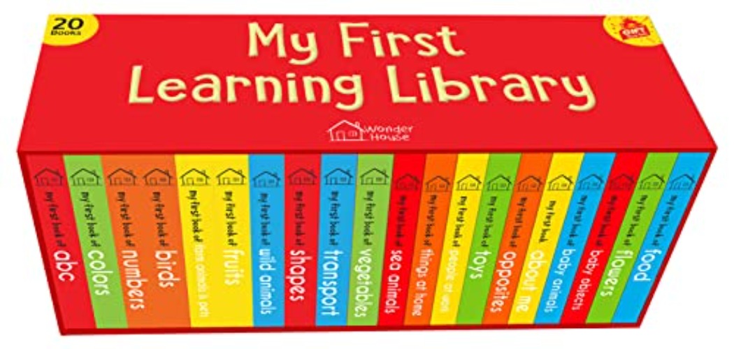 My First Complete Learning Library: Boxset of 20 Board Books for Kids