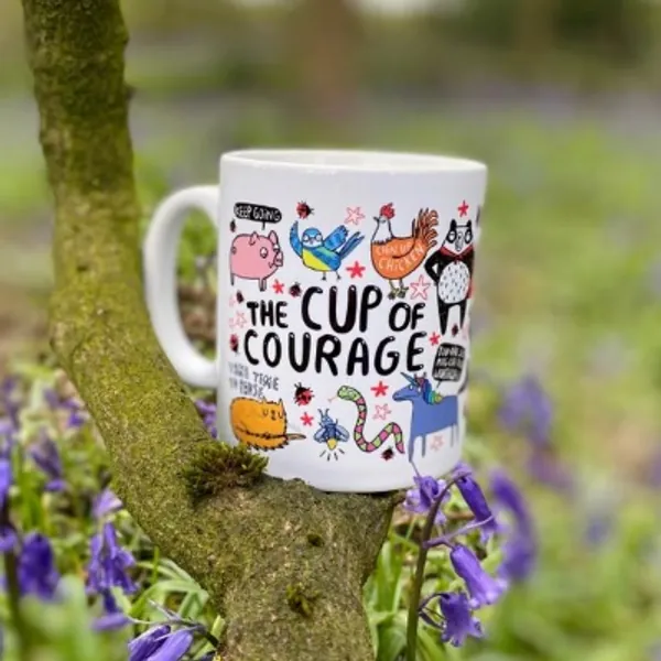 The Cup of Courage  Mental Health  Confidence Boost  | Etsy UK