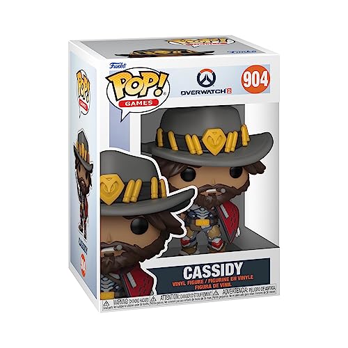 Funko POP! Games: Overwatch 2- Cassidy - McCree - Collectable Vinyl Figure - Gift Idea - Official Merchandise - Toys for Kids & Adults - Video Games Fans - Model Figure for Collectors and Display