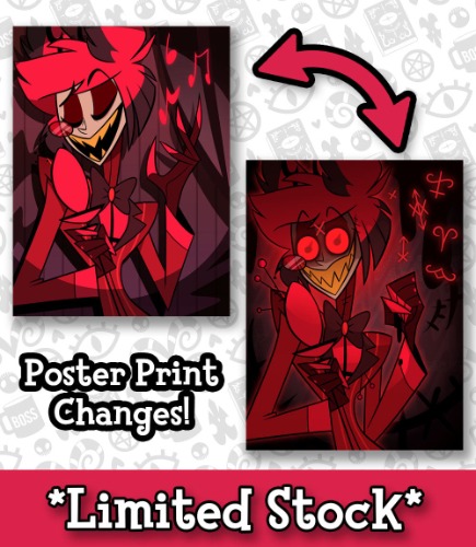 Alastor Lenticular Poster *LIMITED STOCK*