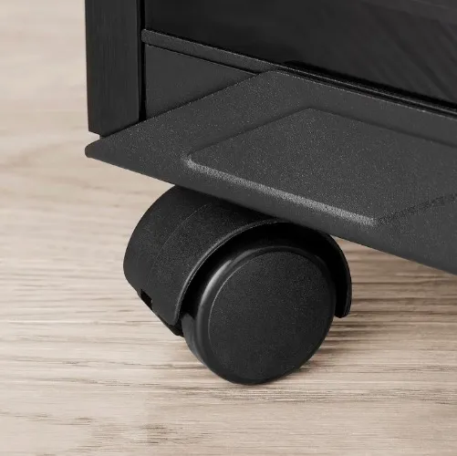 UPPSPEL Cpu stand with casters, dark gray