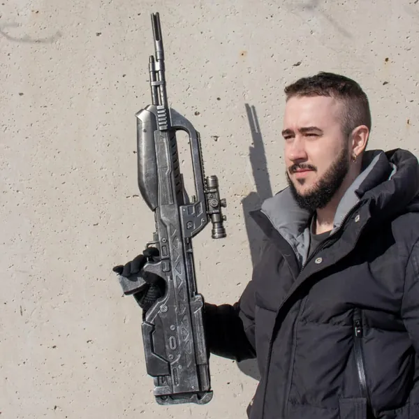 BR55 battle rifle - HLO - Blasters4Masters