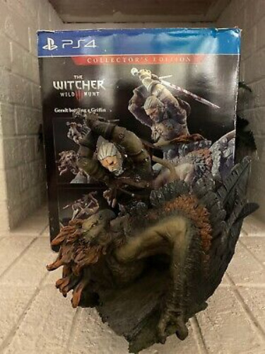 The Witcher 3 Wild Hunt-Geralt Battling Griffin Statue-Collectors Edition  | eBay