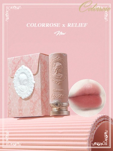 COLORROSE Matte and Gloss Lipstick, Super Lustrous Lipstick, High Impact Lip color with Moisturizing Creamy Formula, Low saturation pink