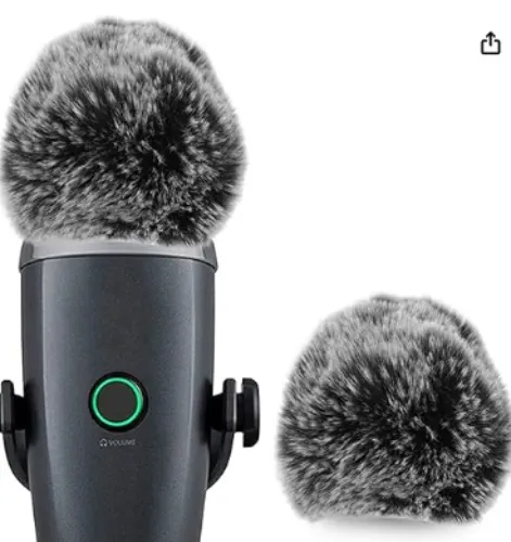 YOUSHARES Blue Yeti Pop Filter for Blue Yeti microphone, Microphone Cover | Mic Windscreen | Furry Wind Muff for Yeti/Nano/Fifine AM8/SoloCast/Razer Seiren Mini and More USB Mics (White) : Amazon.com.au: Musical Instruments