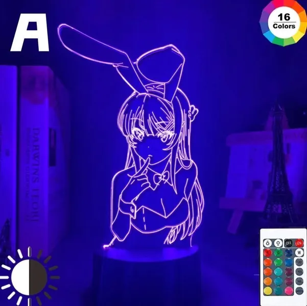 BunnyGirl Senpai - LED light/Night Lamp