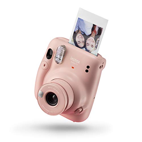 Fujifilm Instax 16654968 Mini 11 Camera, Blush Pink - Solo Camera - Blush Pink - Single