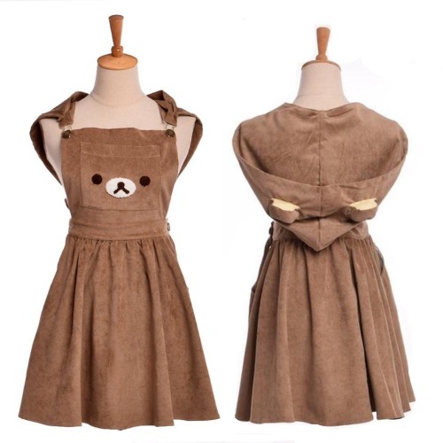 Baby Bear Romper Dress - S