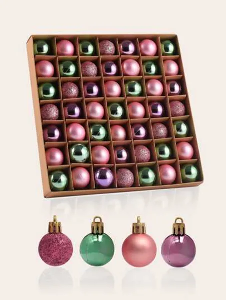 49pcs Christmas Ball Decoration