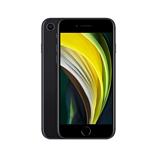 Apple iPhone SE (2nd Generation), US Version, 64GB, Black for GSM (Renewed) - 64GB - Black - GSM Carriers - Renewed