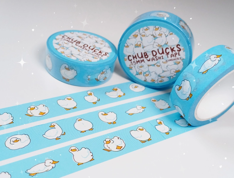 Chub Ducks Washi Tape