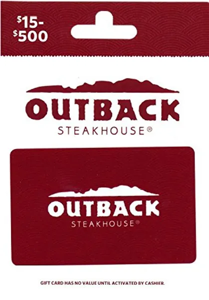 Outback Steakhouse Restaurant Gift Card - 100 Jeep