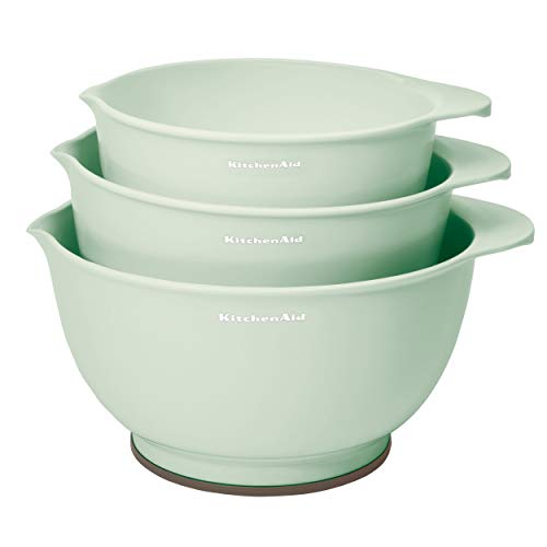 Copco KitchenAid Classic Mixing Bowls, Set of 3, Pistachio, 3.5 quarts - Pistachio - Set of 3 - Bowls