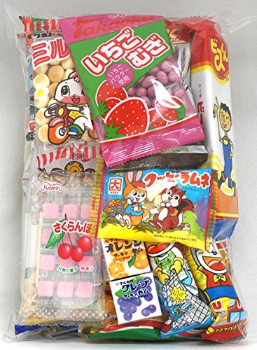Assorted Japanese Junk Food Snack "Dagashi" Economical 20 Packs of 19 Types Ninjapo™ Japan