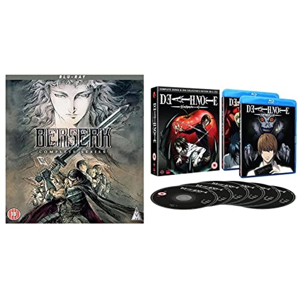 Berserk Collection (Standard Edition) [Blu-ray] & Death Note: Complete Series And Ova Collection [Blu-ray]
