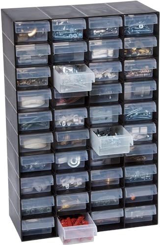 HOMION Multi Drawer Storage Cabinet For Home Garage or Shed Plastic (40 DRAWER) - 40 DRAWER