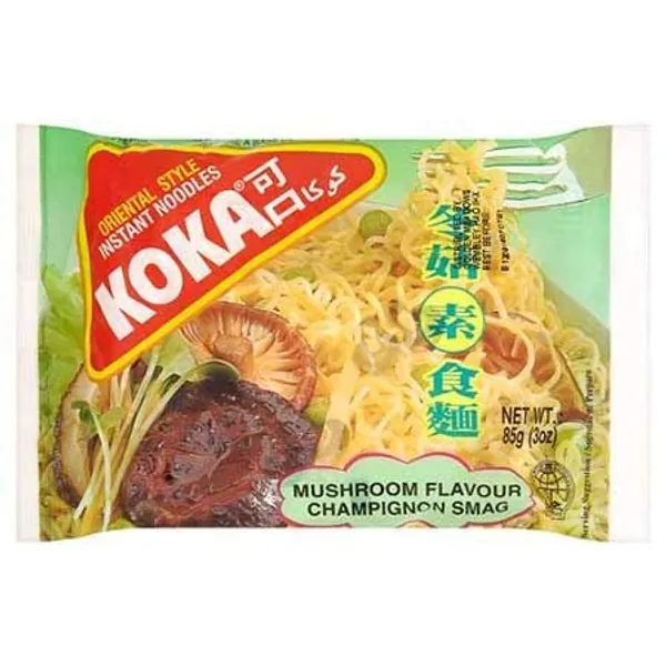 KOKA Oriental Noodles-All Flavours- Mushroom Noodles 85G(10 Packets)