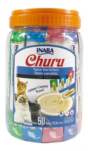 Churu Gatos En Puré 50 Variedades