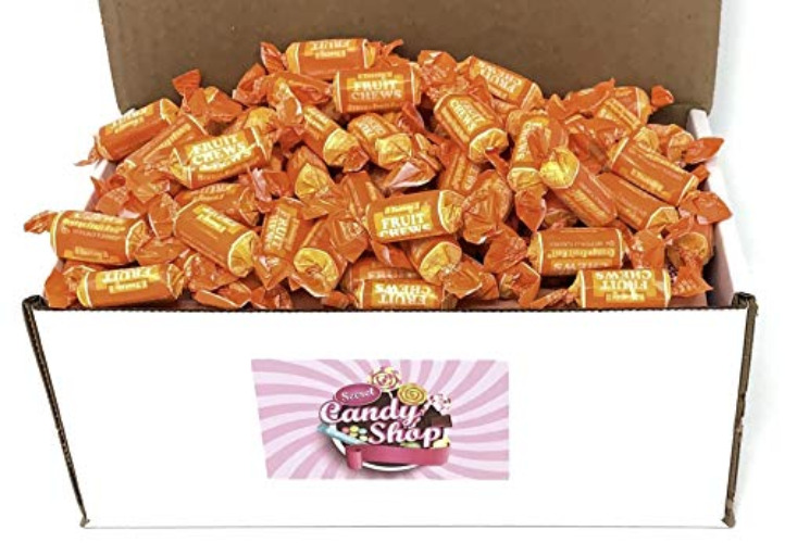 Orange Tootsie Rolls, 2lb