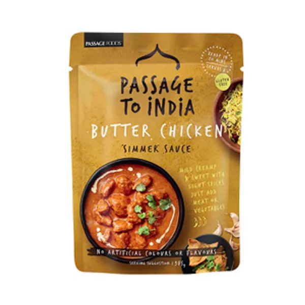 Butter Chicken Sauce Pouch, to make loads of food!