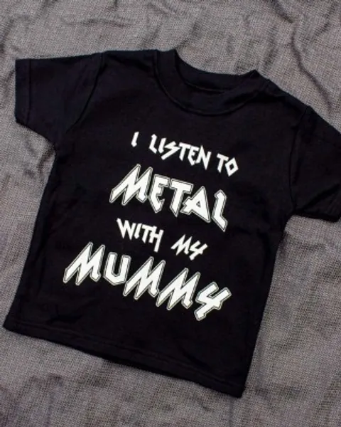 Metal With My Mummy Tee