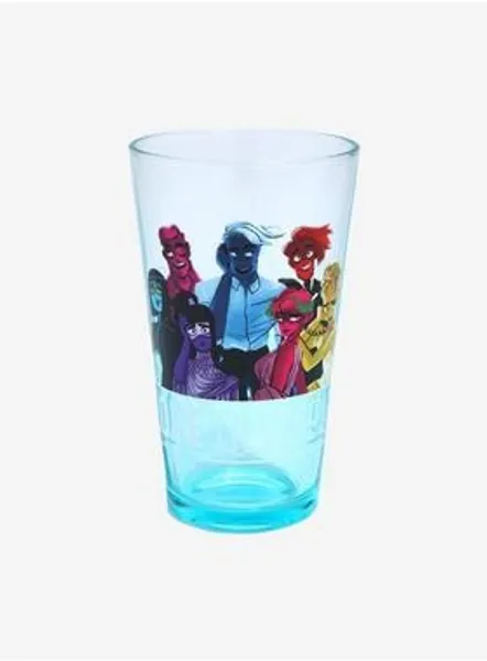 Lore Olympus Characters Ombre Pint Glass