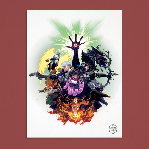 Vox Machina Art Print by Matteo Scalera & Moreno Dinisio | Default Title