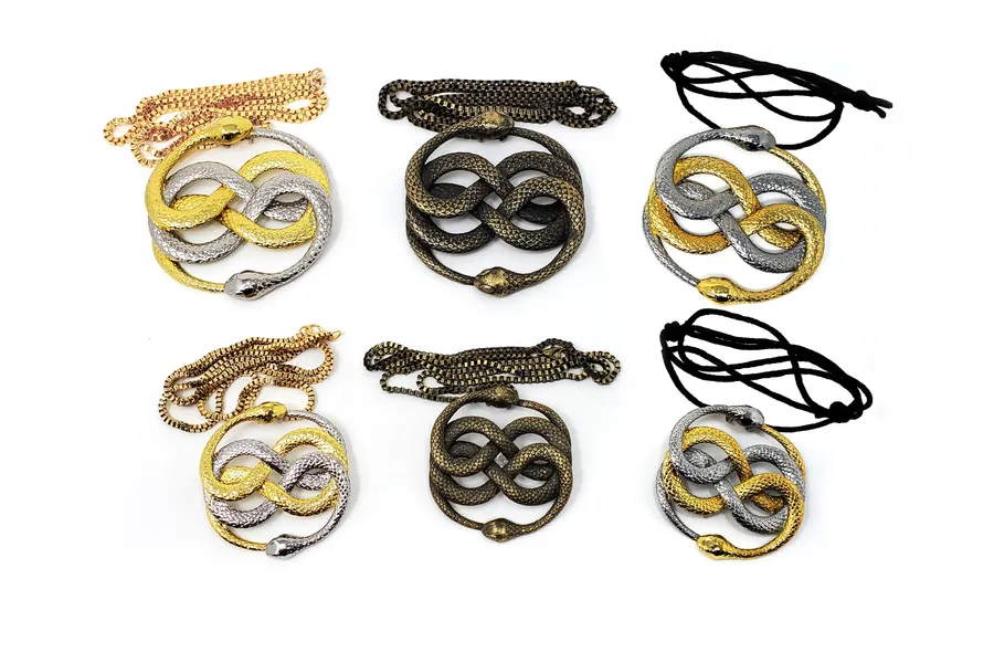 Neverending Story 1 & 2 Auryn Pendant, Medallion, Necklace Prop Replica - Made from Metal!