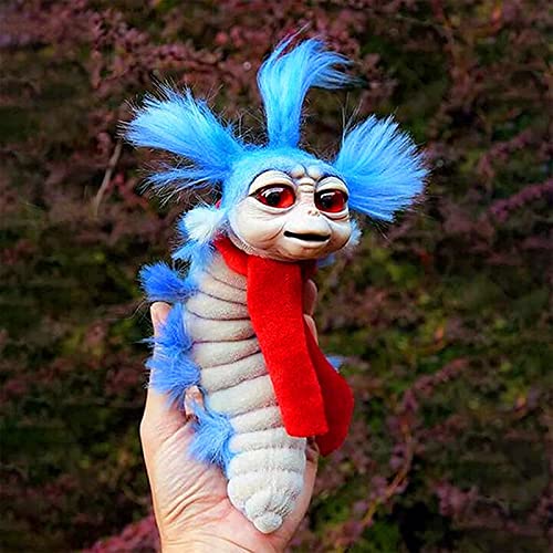 GAWYOEX Worm from Movie Labyrinth,Worm from Labyrinth,Handmade Worm from Labyrinth Stuffed Toy Gift,Gifts for Children - Worm