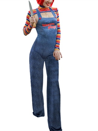 Interested in Some Chucky-inspired Cosplay Fun? - Pants Style / L