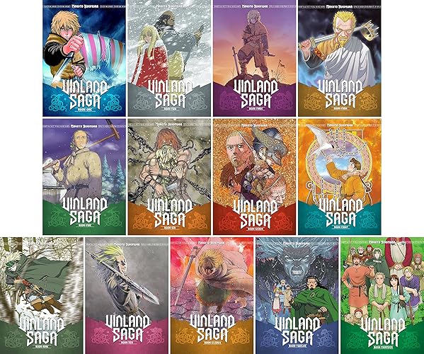Vinland Saga Manga Set, Volumes 1-13