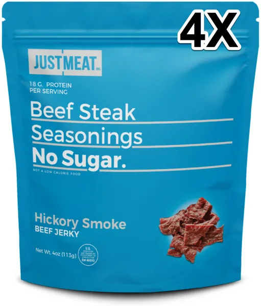 Hickory Smoke Beef Jerky (1 Pound) by JUSTMEAT