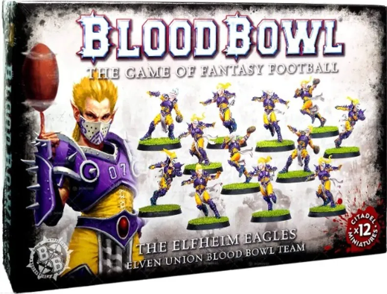 GAMES WORKSHOP 99120999003" The Elfheim Eagles Blood Bowl Team Miniature