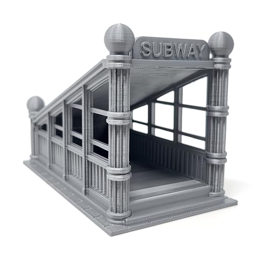 Tabletop Terrain Subway Entrance by Corvus Terrain Compatible with MCP 32mm