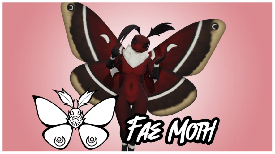 Fae Moth - VRChat Avatar 