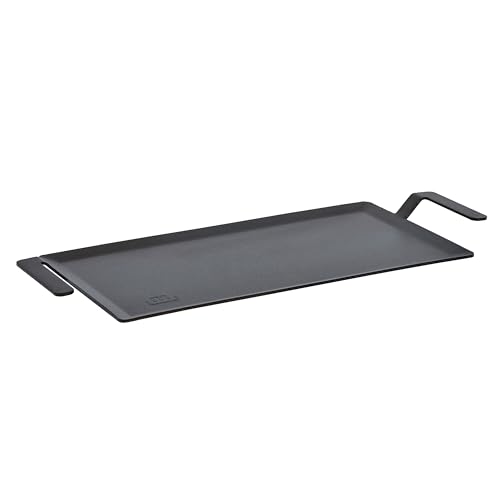 Made In Cookware - Carbon Steel Griddle - (Like Cast Iron, but Better) - Professional Cookware - Crafted in Sweden - Induction Compatible - Carbon Steel Griddle - Solid
