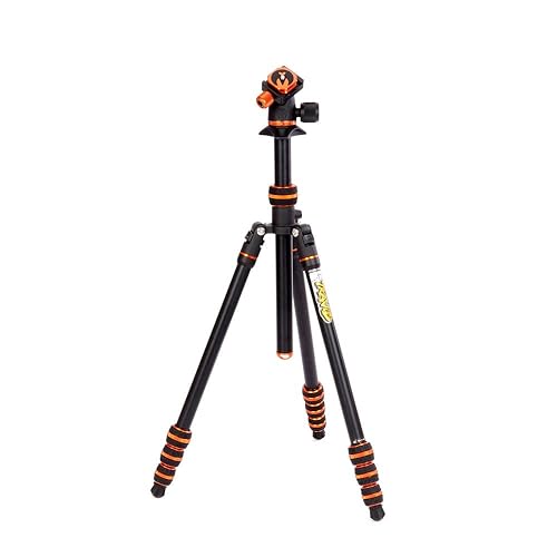 3 Legged Thing Punks Travis 2.0 Magnesium Alloy General Use Tripod - Adjustable, Multi-use Camera Tripod with Three Detachable Legs4885868 (Orange) - Orange