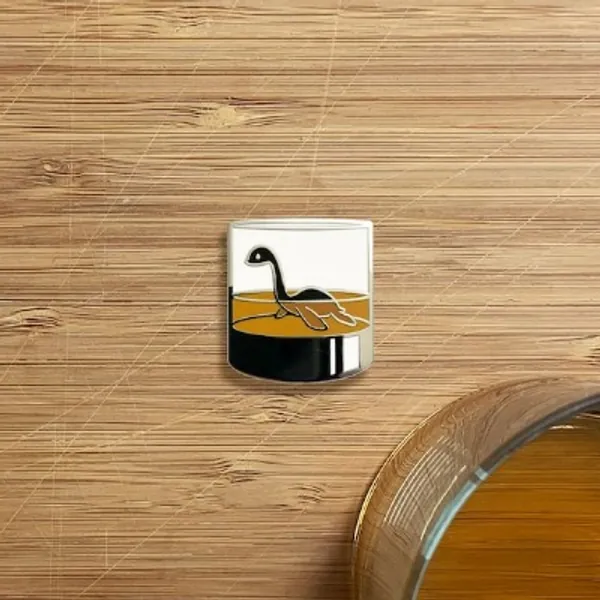 Scotch Ness Monster Hard Enamel Pin // Loch Ness Scotland | Etsy
