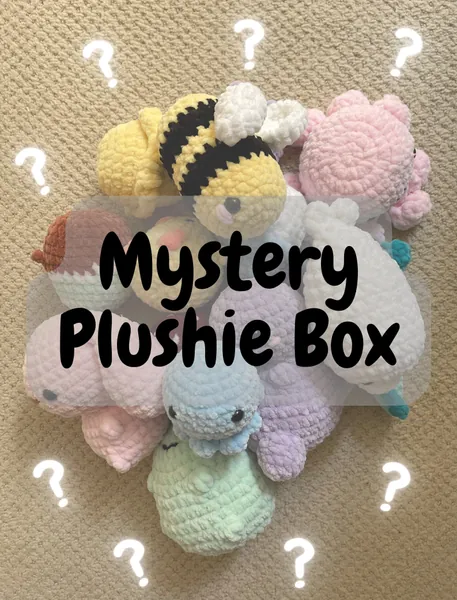 Crochet Plushie Mystery Bag / Lucky / Random / Surprise / Stuffed Animal / Amigurumi