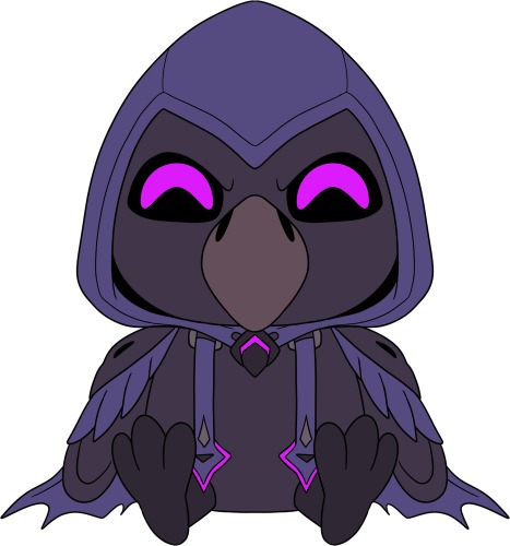 Reaper Raven Plush (9in) 