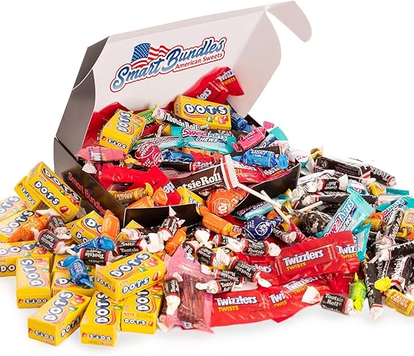 American Sweets Hamper - Experience A Taste Of America With Our American Sweets Gift Box, Candy Basket 100+ Pieces Of American Candy, Sweetarts, Laffy Taffy, Twizzlers & More. - 100+ Pieces