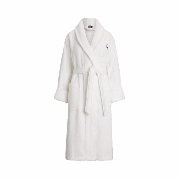 polo bear cotton terry robe