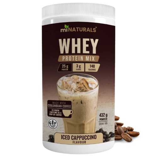 Whey High Protein Drink Mix - Iced Cappuccino Flavour