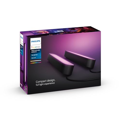 Philips Hue, Noir, Pack de 2