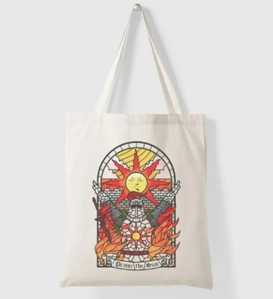 Tote bag Sac en coton  Praise the Sun