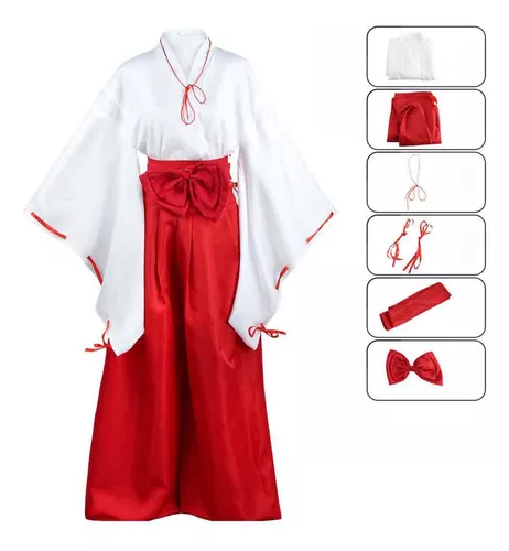 Disfraz De Cosplay De Mujer Inuyasha